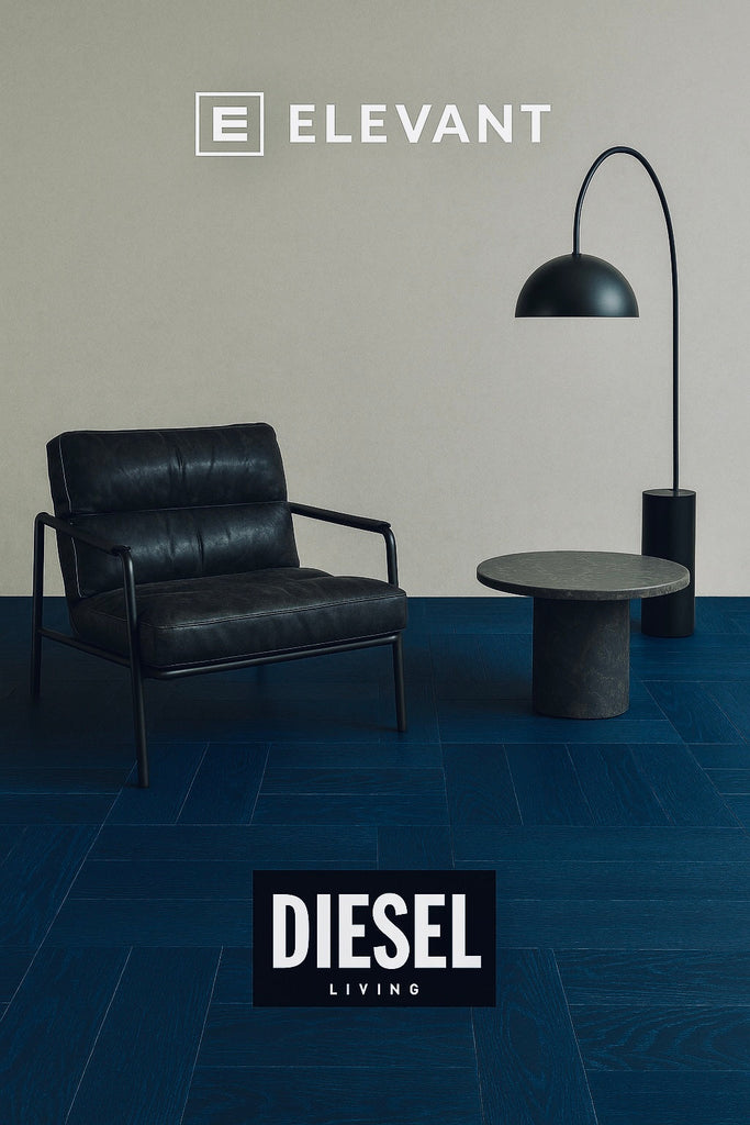Elevant interest free financing for Diesel Living Oak Flooring by Berti. Exclusive to Mister Mann Australia