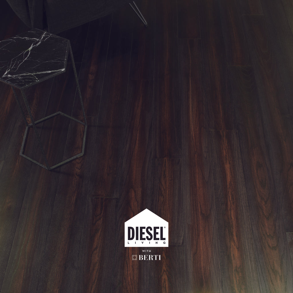 Dark Parquet “Rrred” × Diesel Living Flooring by Berti Australia Mister Mann Australia