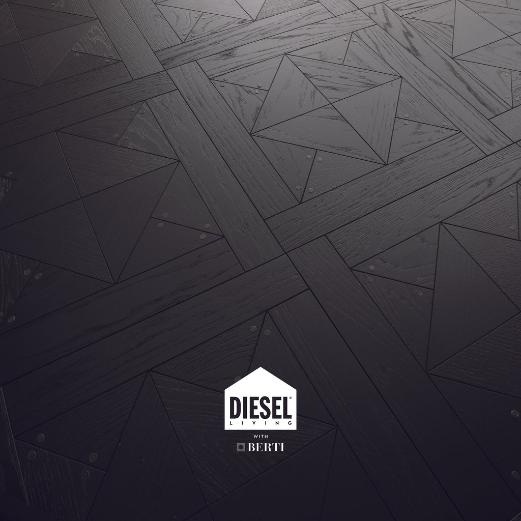 Diesel Living Flooring by Berti Stud Black oak from Mister Mann Australia